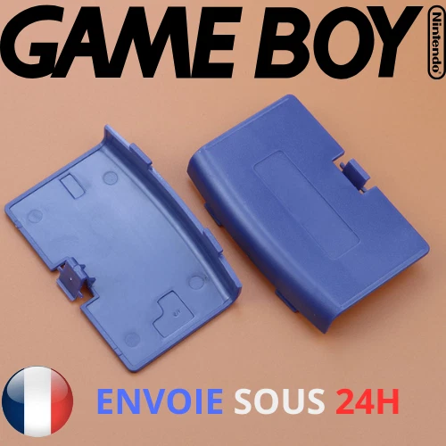 LOT 2 Cache Pile Clear Blue transparent Color Game Boy Advance Nintendo Pokémon - Photo 1/1