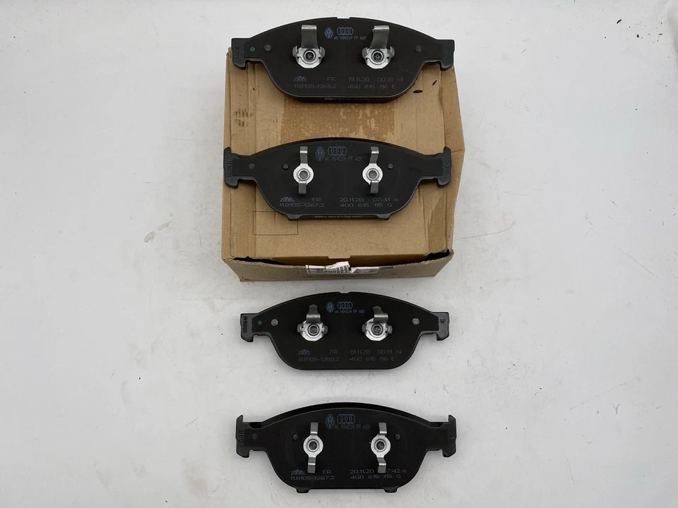 NEW! 2014-2018 Audi A6 S6 A7 S7 RS7 Front Brake Pad Set Genuine 4G0 698 151 R - Image 1 of 4