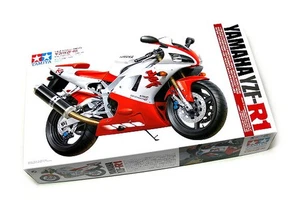 Tamiya Motorcycle Model 1/12 Motorbike Yamaha YZF-R1 Scale Hobby 14073 - Picture 1 of 1