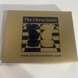 Juego de Ajedrez Silicona Piezas Negro y Camel - 3.5" King Nuevo - Imagen 1 de 4