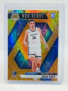 2024-25 Panini Mosaic Zach Edey RC NBA Debut Honeycomb SSP #251 - Bild 1 von 2