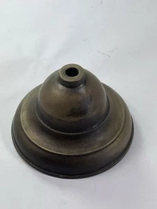 Antique Old Vintage Brass Chandelier Lighting Ceiling Cup French - Picture 1 of 10