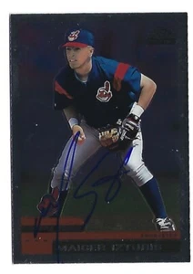 2000 Topps Chrome Maicer Izturis Card #T26 Autograph Signed Indians - Picture 1 of 1