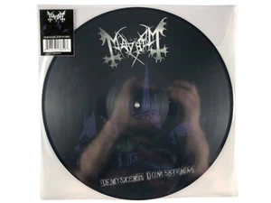 MAYHEM DE MYSTERIIS DOM SATHANAS 2017 PRESS LP PICTURE DISC NEW UK IMPORT RARE - Picture 1 of 2