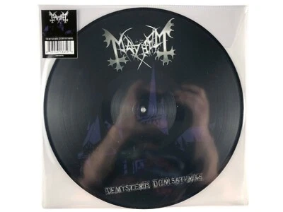 MAYHEM DE MYSTERIIS DOM SATHANAS 2017 PRESS LP PICTURE DISC NEW UK IMPORT RARE - Image 1 of 2
