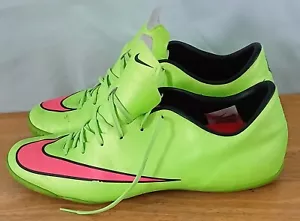 NikeMercurial Victory 651635-360 Green Indoor Soccer Men's Cleats. Sz 12 - Picture 1 of 20