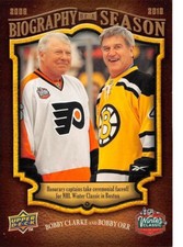 2009-10 Upper Deck Biography of a Season #BOS19 Bobby Clarke/Bobby Orr