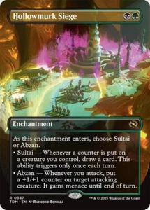 MTG Hollowmurk Siege (sin fronteras) - Tarkir: Dragonstorm (TDM) LÁMINA - Imagen 1 de 1