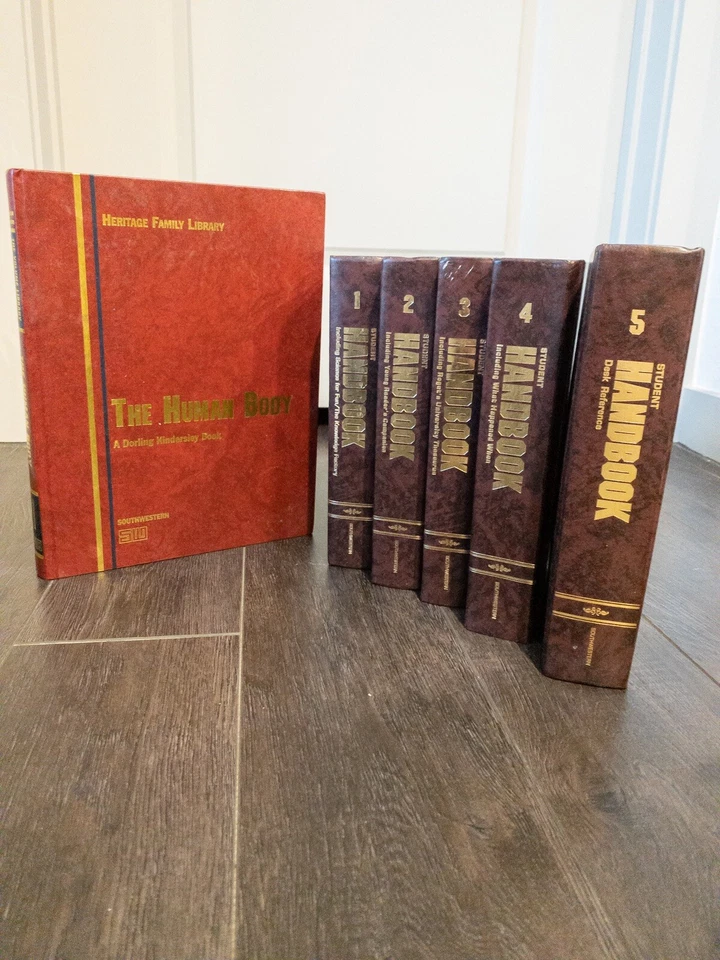 Southwestern Student Handbook Complete 5 Vol. Set *Plus* The Human Body Foto 1 de 4