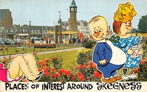 BAMFORTH CÓMIC/POSTAL TOPIGRÁFICA N10 SKEGNESS BUENA PLUS MUY BUENA - Imagen 1 de 2