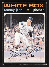 Tommy John 1971 Topps #520 Chicago White Sox VG-EX WR {0617