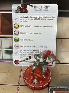 Marvel Heroclix Avengers Assemble King Thor 063 Chase - Picture 1 of 1
