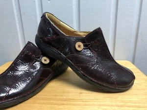 Clarks Artisan Damenschuhe unstrukturiert Größe 8,5 M weinrot dunkelrot süß!! - Bild 1 von 8