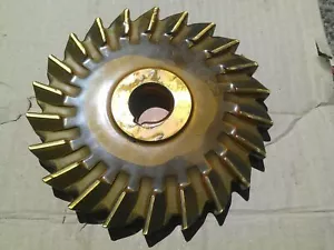 HSS milling side face cutter OD 7" x ID 1 1/4": 3/8 5/8 3/4 7/8 1". GBM ESC P&N - Imagen 1 de 2