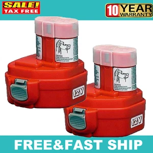 2-Pack 12V for Makita Ni-Mh Battery 1200 1201 1222 1220 1233 1234 1235 PA12 NEW - Picture 1 of 12