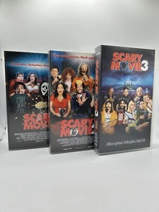 Scary Movie 1-3 | Scary Movie 1+2+3  Zustand sehr gut | VHS Kassetten - Händler! - Bild 1 von 11