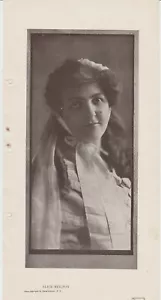 1906 Alice Neilsen 6x12 Vintage Printed Photo of Opera Star - Picture 1 of 2