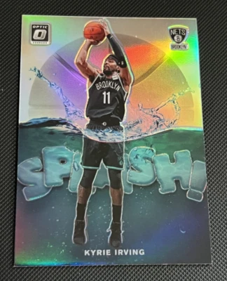 2019-20 Donrus Optic Splash Silver Holo Prizm #8 Kyrie Irving - Image 1 of 2