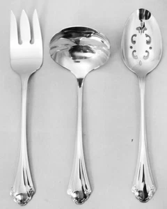 FALKIRK by Oneida Deluxe 3 Piece Hostess Set NEW NEVER USED made in USA - Picture 1 of 10