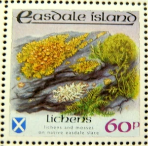 EASDALE ISLAND 1988 EA 1988-01/4 LINCHENS - MNH - Picture 1 of 1