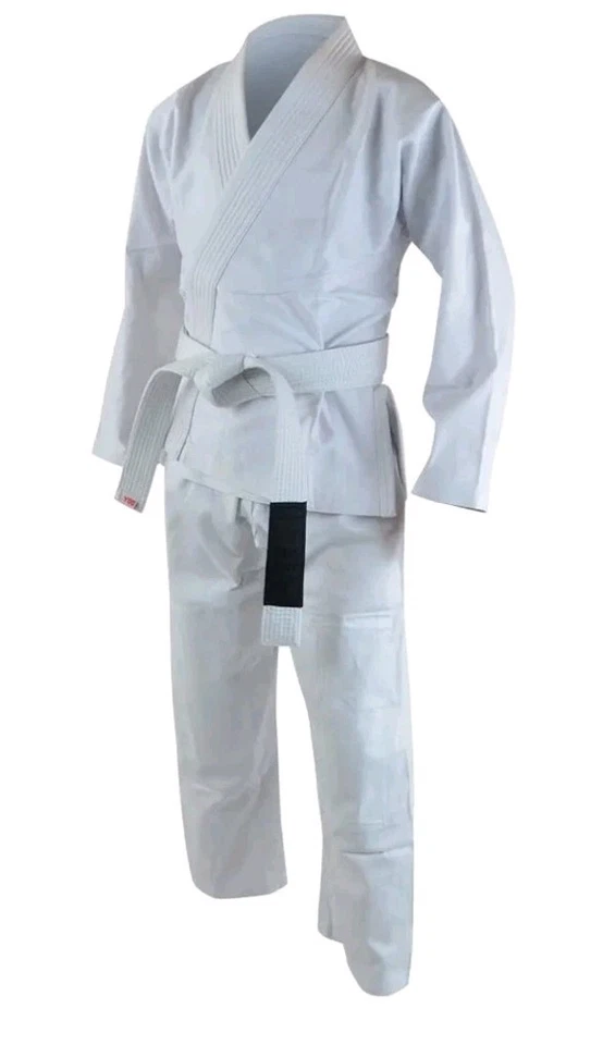White Plain Brazilian Jiu Jitsu Gi Size A4BJJ Kimono BJJ Gi Pearlweave Fabric  - Image 1 of 3