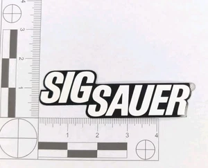 Sig Sauer Text Authentic Sticker Decal - Picture 1 of 4