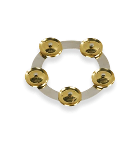 LP Latin Percussion 6" TAMBO-RING - ACCIAIO INOX CON JINGLE IN OTTONE - Foto 1 di 1