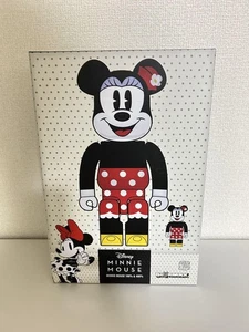 BE@RBRICK Minnie Mouse 100% & 400% MEDICOM TOY Bearbrick New From Japan - Picture 1 of 3