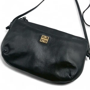GIVENCHY shoulder bag black 9 inch - Picture 1 of 9