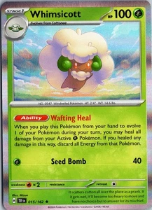 Whimsicott Holo Rare SV05: Temporal Forces 015/162 NM - Picture 1 of 2
