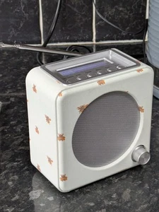 Bush Classic Mini DAB Radio - Bee Pattern. Mint Condition - Picture 1 of 9