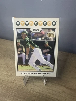 Actualizaciones y aspectos destacados Topps 2008 - Carlos González #UH146 (RC) Foto 1 de 2