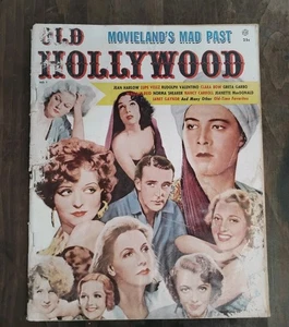 Old Hollywood Magazine 1956 Vol 1 #1 Jean Harlow PinUp Glamour Movie Star Photos - Picture 1 of 11