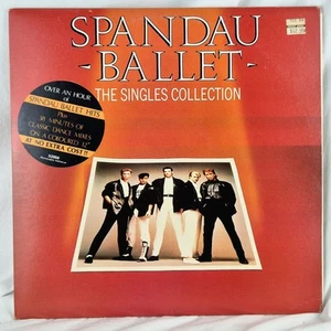 SPANDAU BALLET Singles Collection LP + Bonus 12" Red Vinyl 1st Aus Press EX/VG+ - Picture 1 of 9