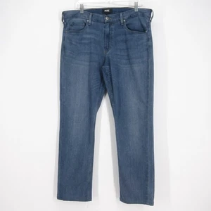 Paige Lennox Jeans Mens 36 X 30 Blue Slim Stretch Denim Light Wash Modern Style - Picture 1 of 7
