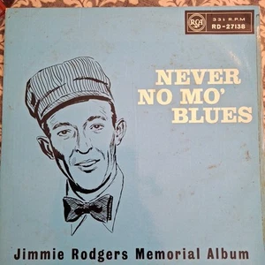 JIMMIE RODGERS "NEVER NO MO' BLUES" VINYL LP 1959 NEAR MINT - Picture 1 of 4