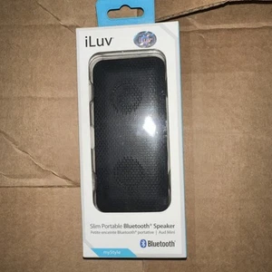 iLuv AUDMINI Wireless Portable Bluetooth Speaker Black - Picture 1 of 2