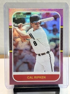 Cal Ripken 2021 Donruss Retro Pink Holo #234 Baltimore Orioles - Imagen 1 de 2