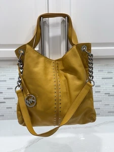 Michael Kors Yellow Tote - Picture 1 of 3