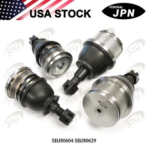 For 2006 - 2007 Jeep Commander Front Upper & Lower Suspension Ball Joint 4PC Kit - Picture 1 of 11