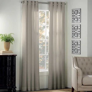 Panel de ventana ojal Newport 108 pulgadas en gris - Imagen 1 de 1