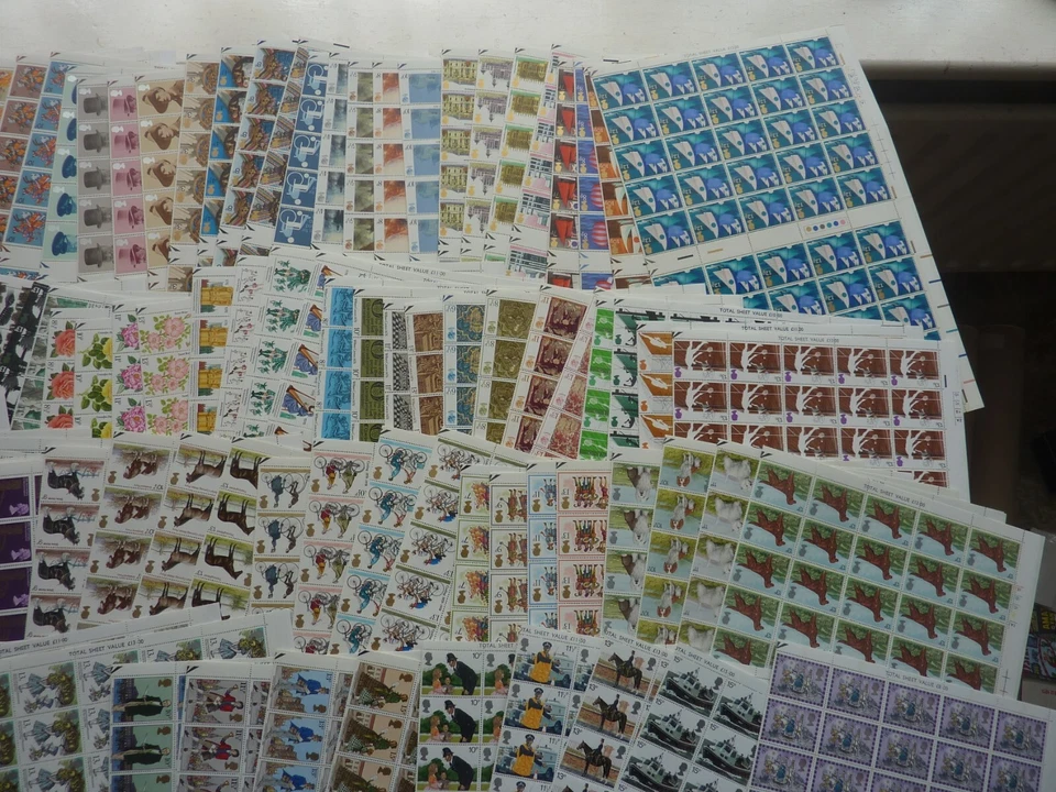 GB 1970s COMPLETE/FULL sheets MNH - CHOOSE - Image 1 of 1