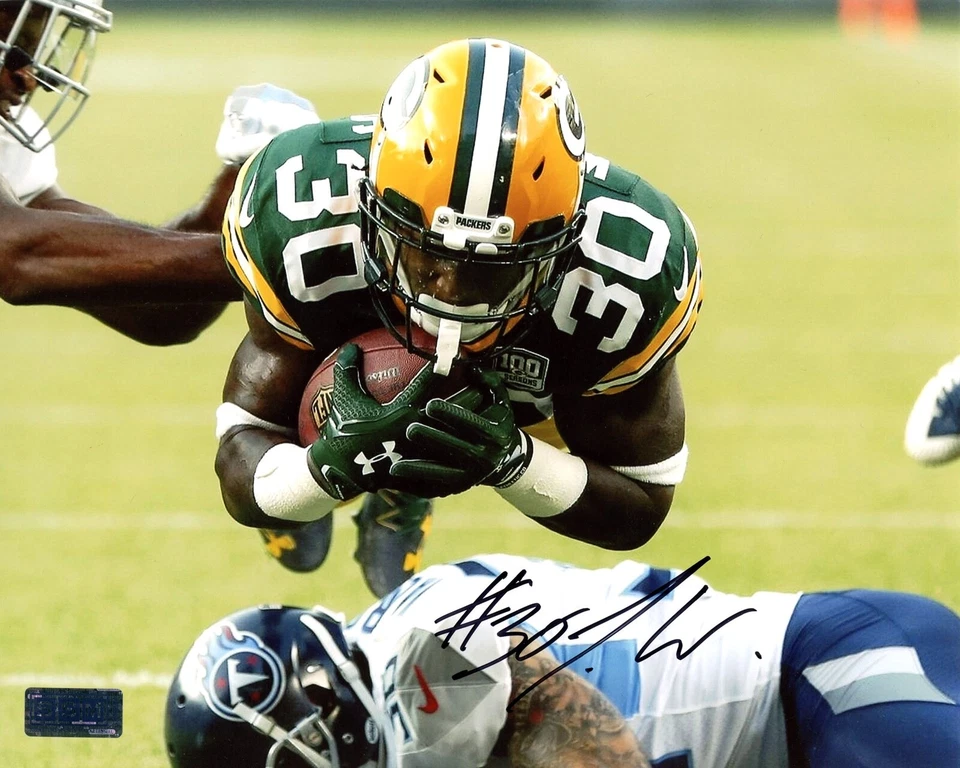JAMAAL WILLIAMS AUTOGRAPHED SIGNED GREEN BAY PACKERS 8x10 PHOTO COA - Image 1 of 1
