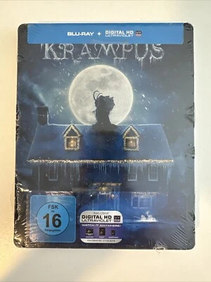 Krampus - Limited Steelbook Blu-Ray OOP Like NEW**Region 2,no digital Code** - Imagem 1 de 4