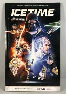 Pittsburgh Penguins NHL Icetime Program Star Wars 12/7/17 PPG Paints Arena - Picture 1 of 4