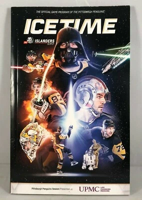 Pittsburgh Penguins NHL Icetime Program Star Wars 12/7/17 PPG Paints Arena - Image 1 of 4