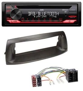 JVC CD DAB USB Bluetooth MP3 Autoradio für Fiat Punto (188, 1999-2005) - Bild 1 von 7