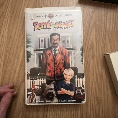 Dennis the Menace (VHS, 1993 Clamshell) Walter Matthau & Mason Gamble Classic - Image 1 of 4