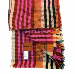 MISSONI HOME LANA SETA PLAID  DECORATIVO FRANGE 130x190cm 1.43x2' PINAK 159 - Foto 1 di 11