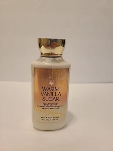 Bath and Body Works WARMER VANILLEZUCKER Körperlotion 8 flüssige Unzen/236 ml *NEU* - Bild 1 von 2